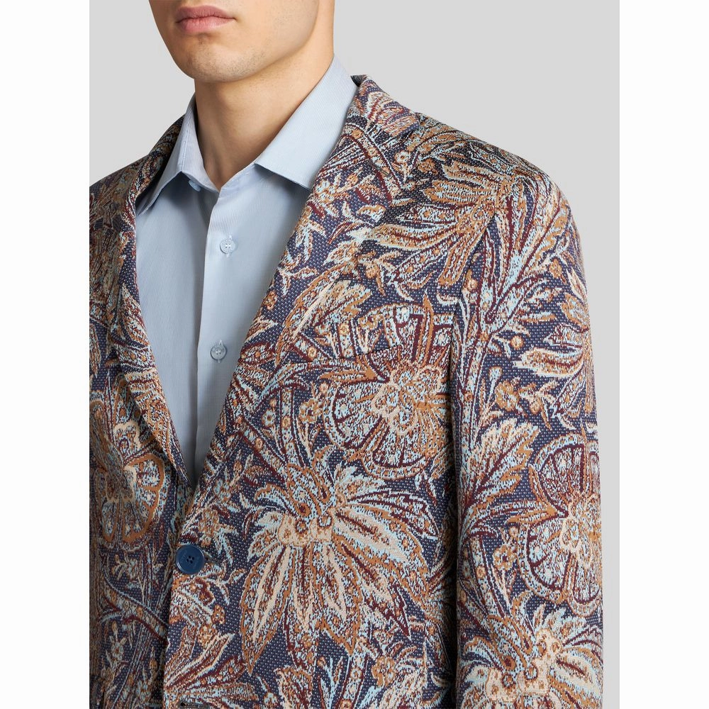 JERSEY JACQUARD JACKET