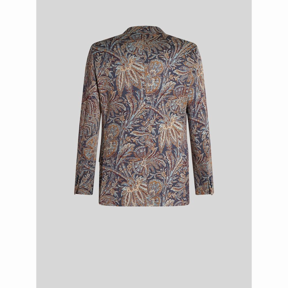 JERSEY JACQUARD JACKET