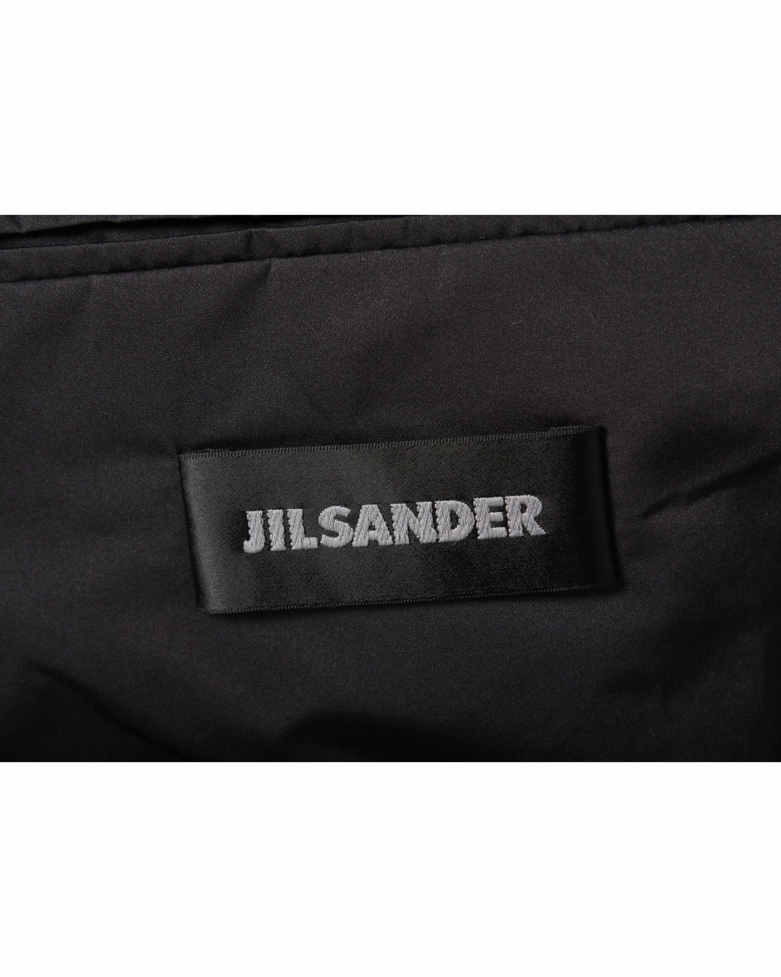 Jil Sander Tailored Single Breasted Blazer in Black Polyester
