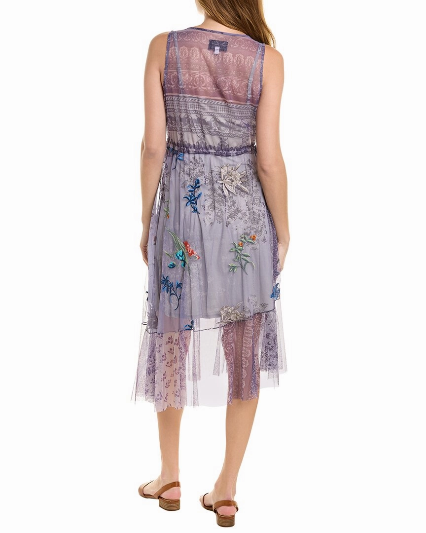 Johnny Was Silvana Mesh Dress