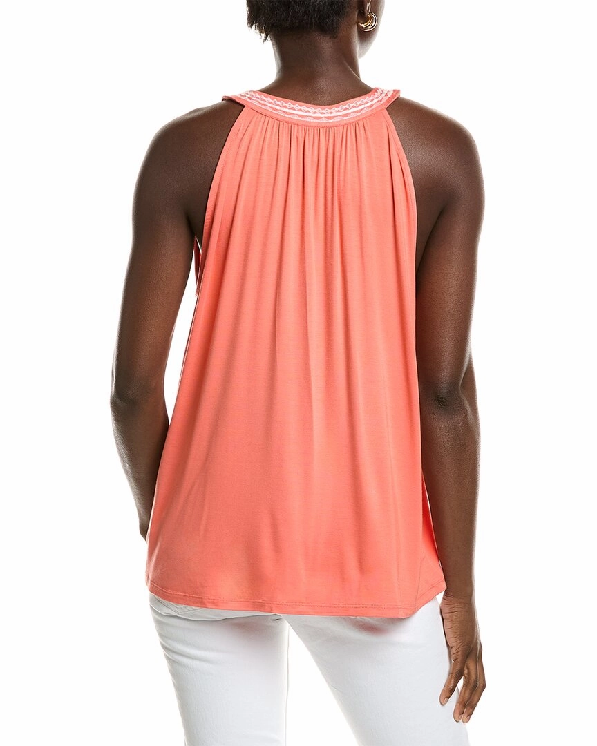 Jones New York Embroidered Halter Top