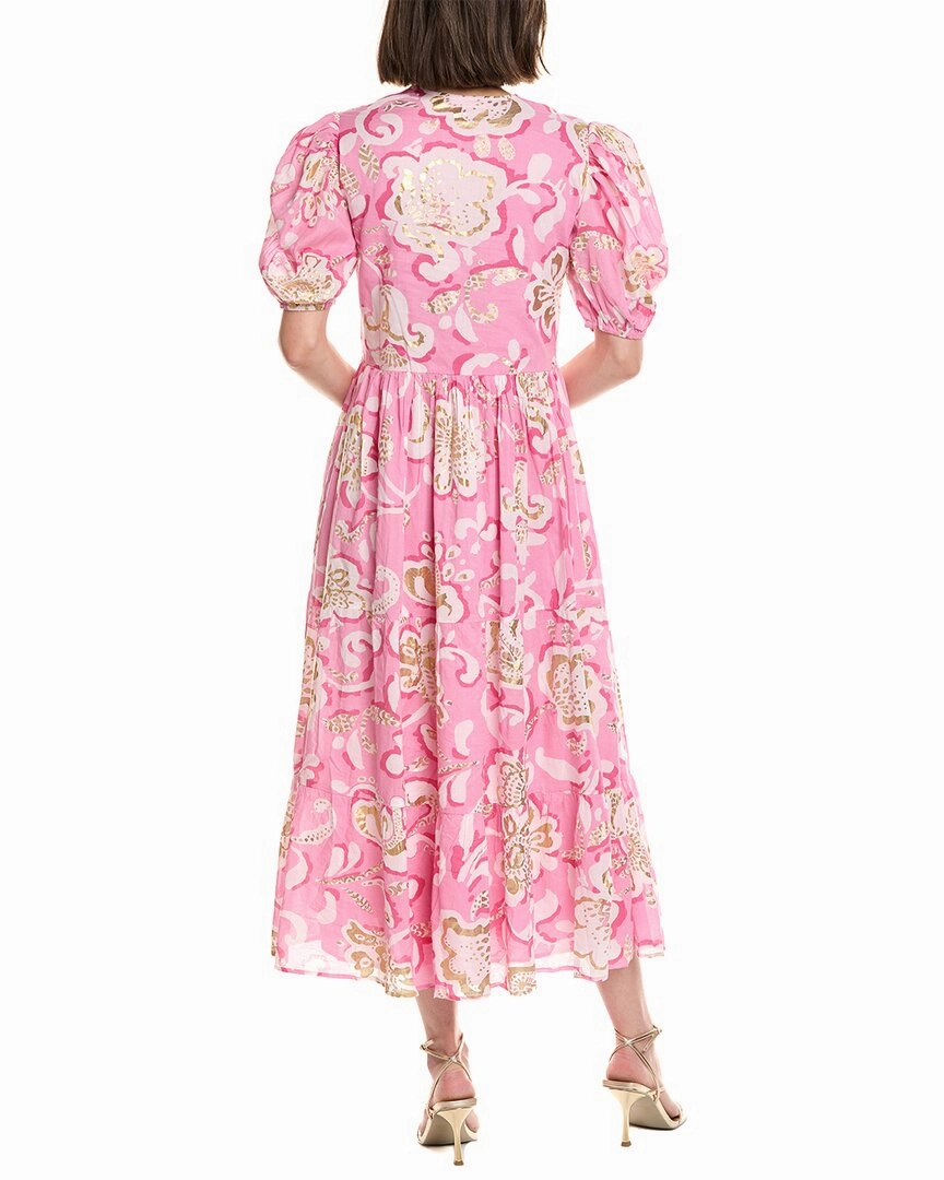 Jude Connally Jordana Cotton Voile Tiered Maxi Dress
