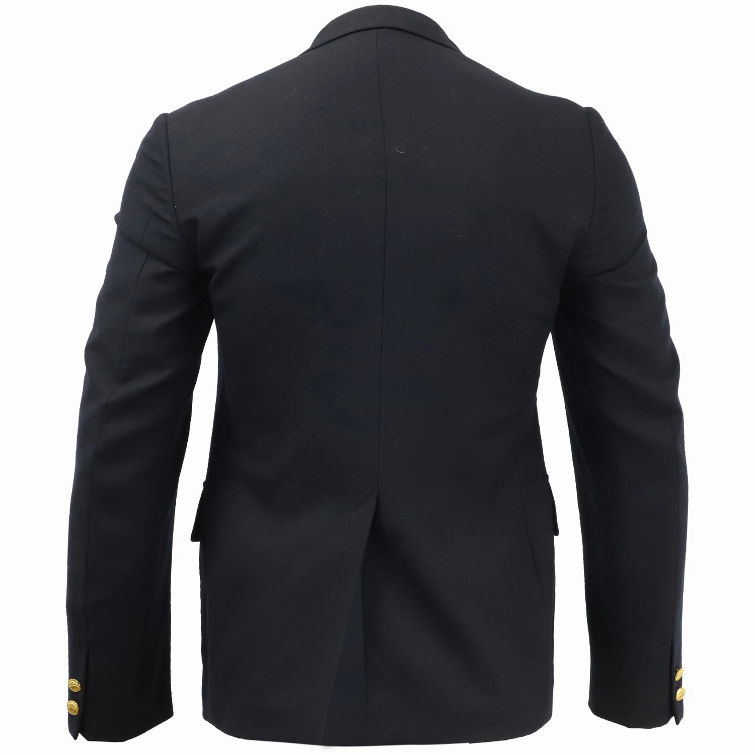 Junya Watanabe Single Breasted Blazer in Black Cotton