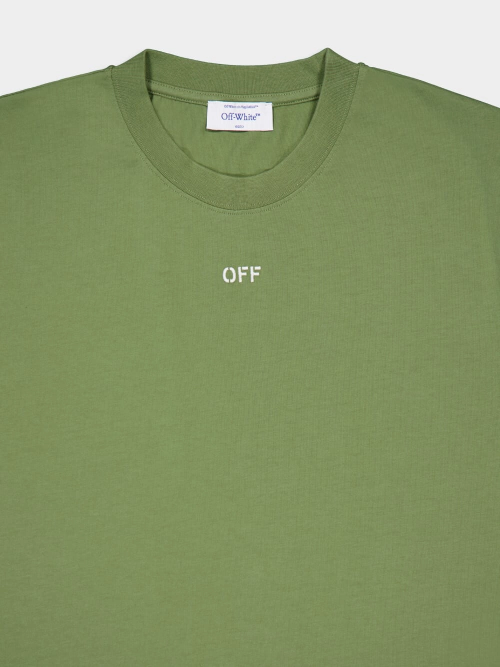Khaki Stitch Arrow Slim T-Shirt