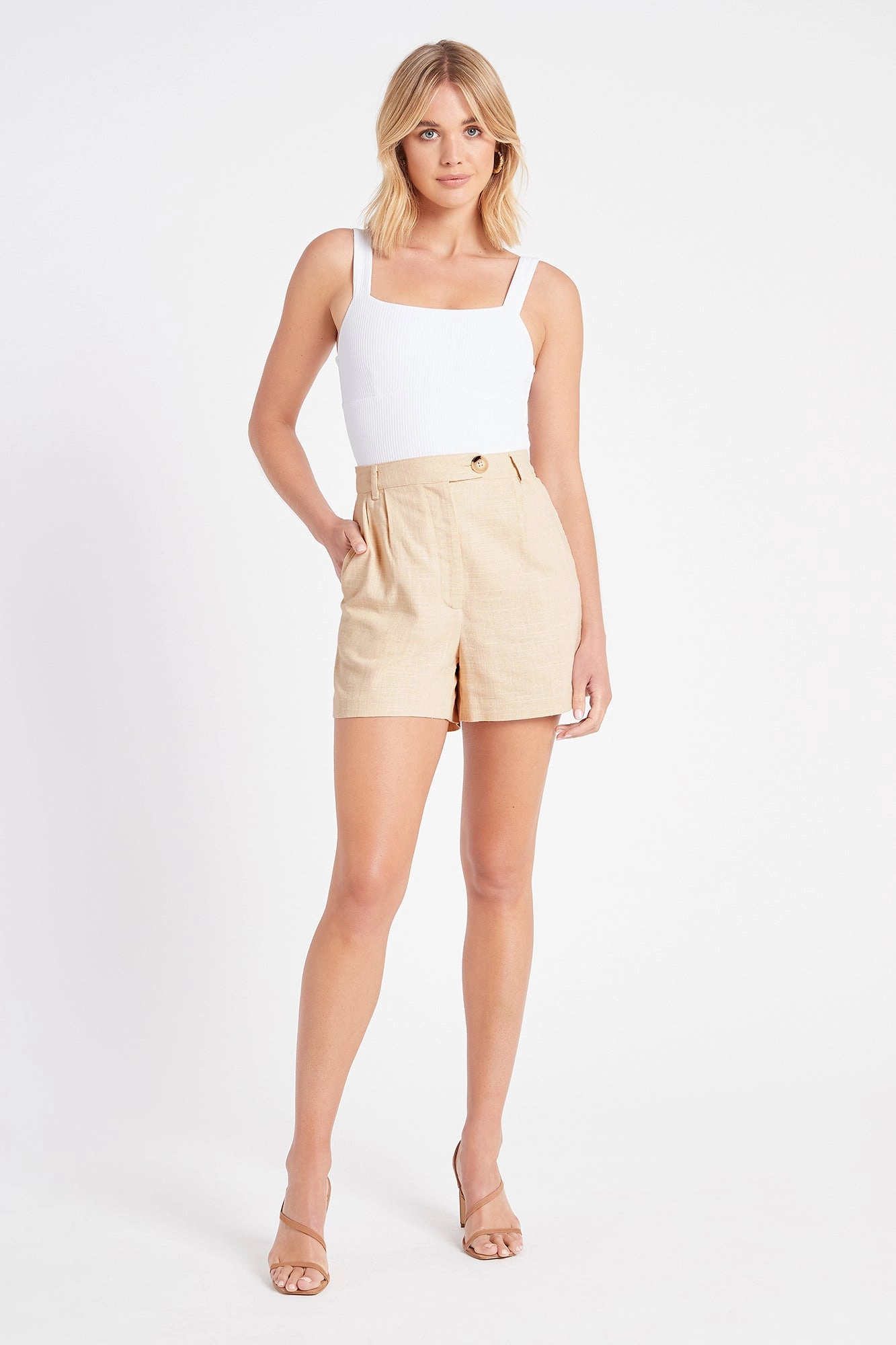 Kiki Button Shorts