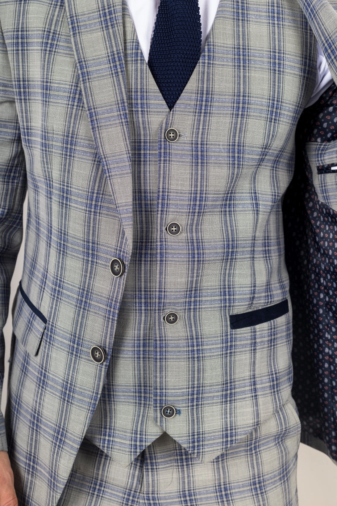Knight - Checked Blazer
