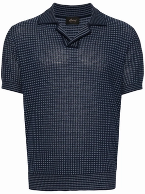 Knitted Polo Shirt discount mens shirts