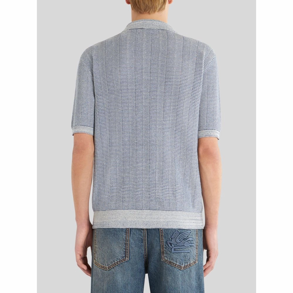KNITTED POLO SHIRT WITH LOGO