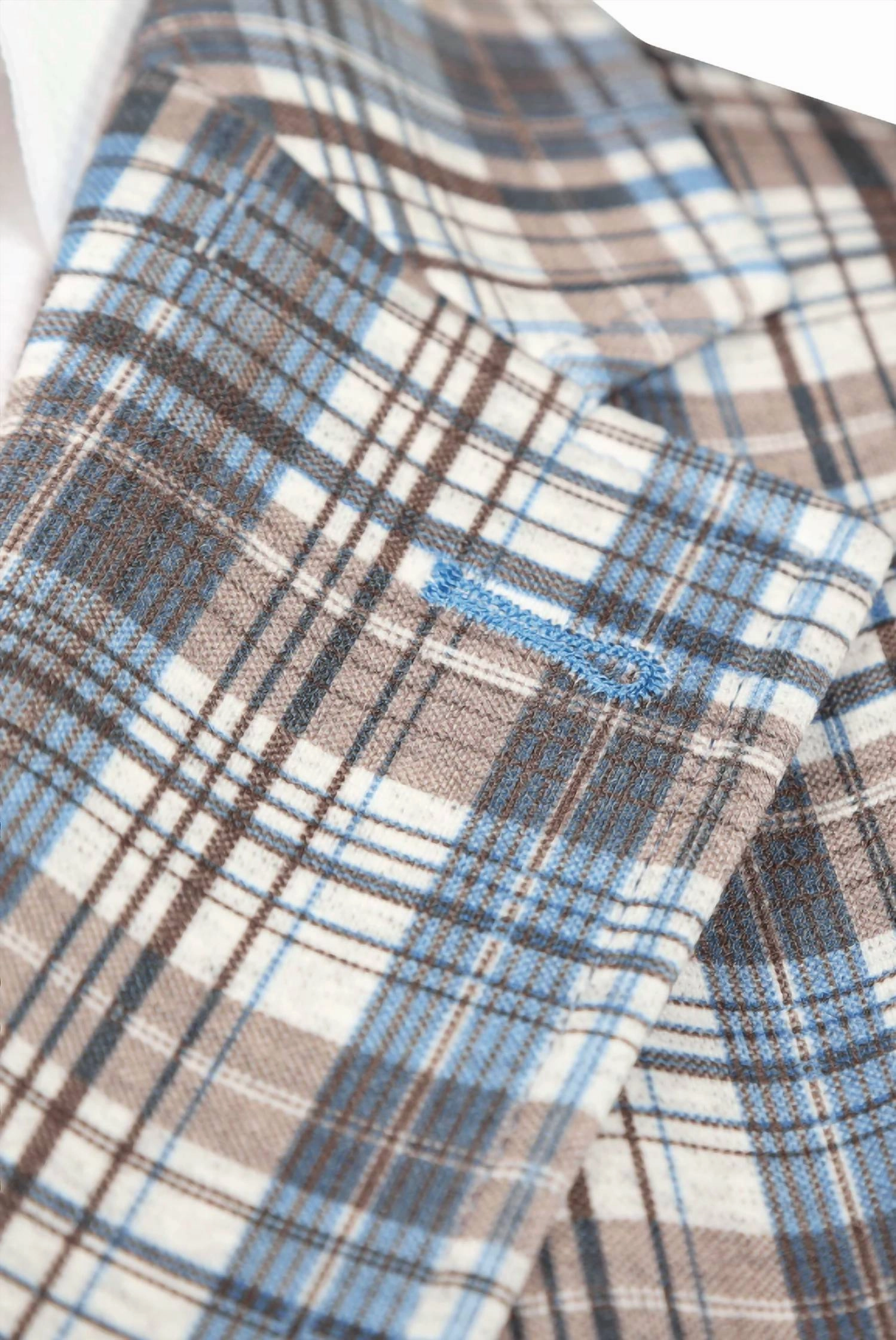 Knowville Sport Coat In Beige/ivory/blue