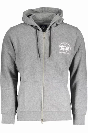 La Martina Chic  Hooded Sweatshirt with Embroidery Men's Detail knit sweaters cheap