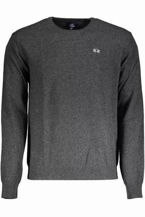 La Martina Elegant  Wool-Blend Men's Sweater knit sweaters cheap