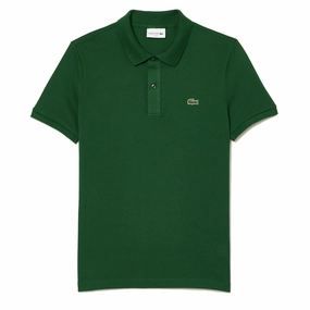 Lacoste Original L.12.12 Petit Piqu Cotton Polo Shirt Pine Green mens t-shirts outlet