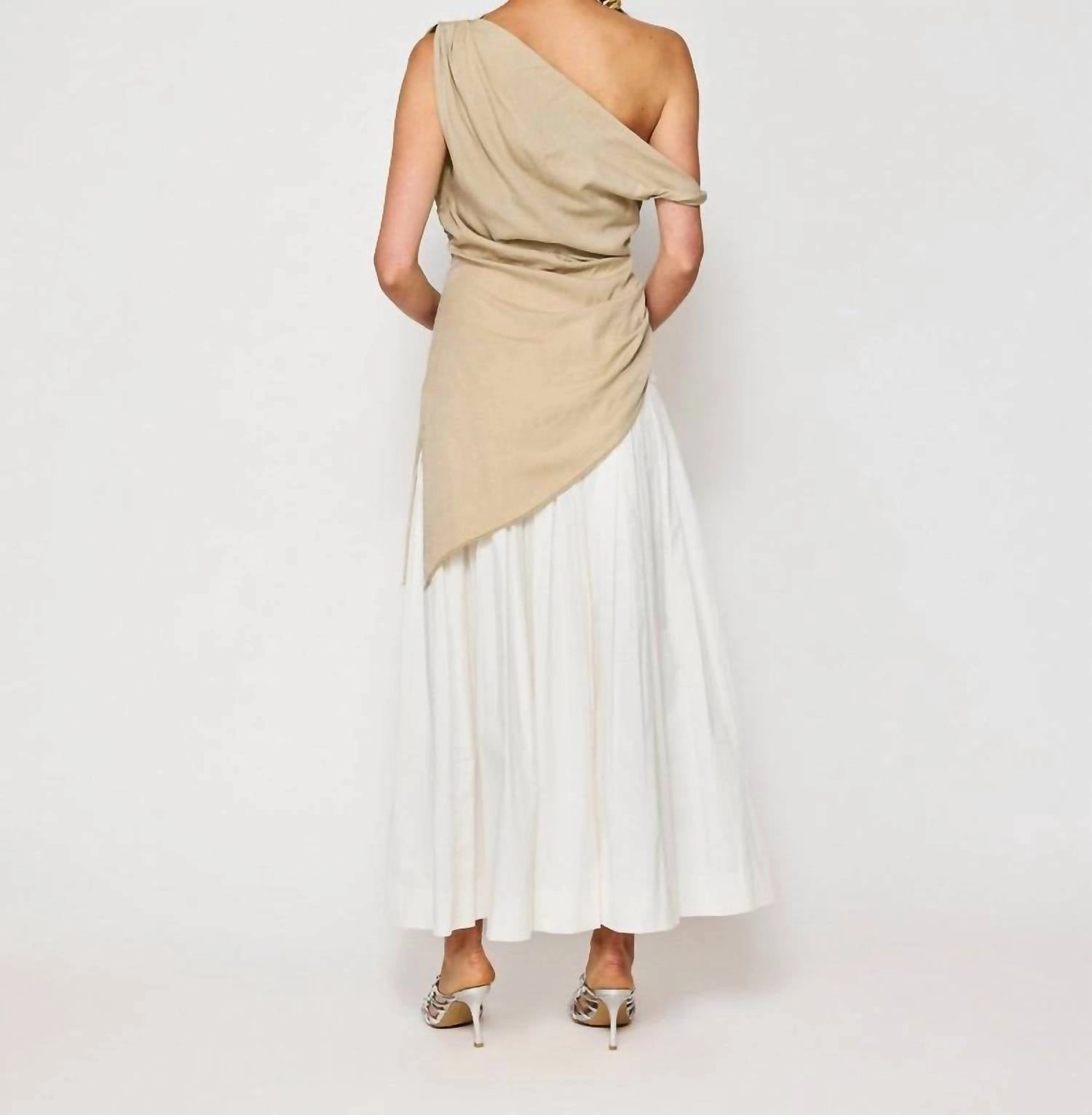 Laia Top Dress In Beige