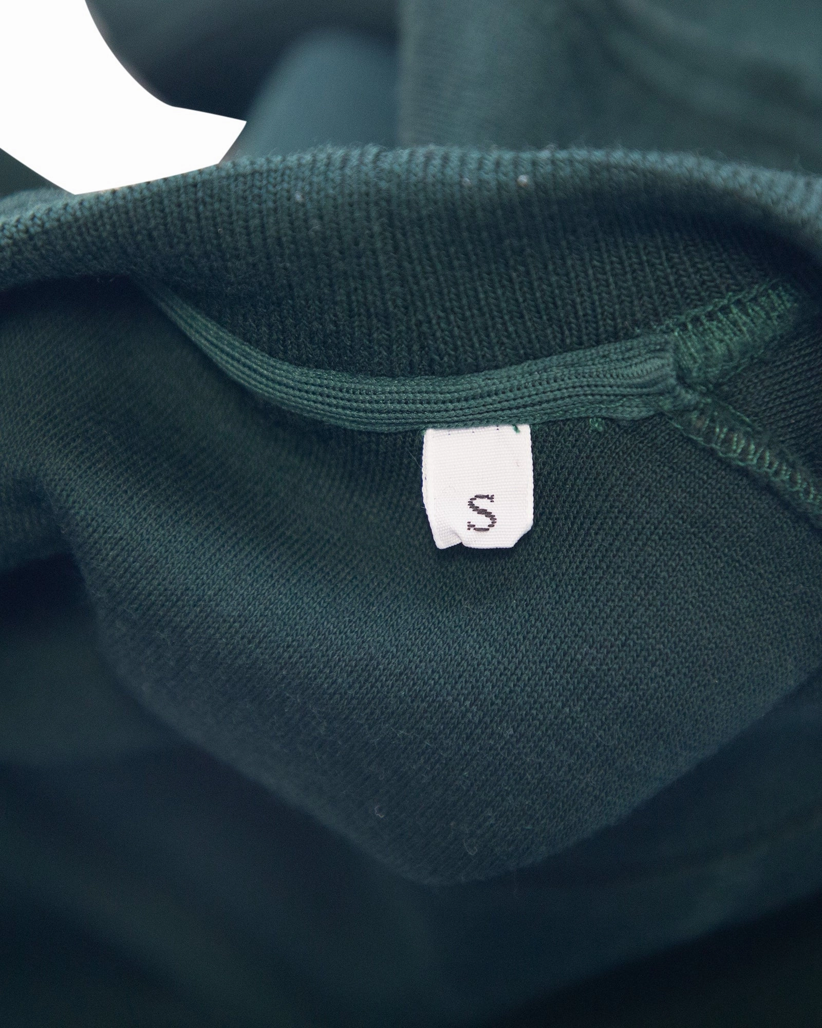 Lanvin Chain Stitch Sweater in Green Wool