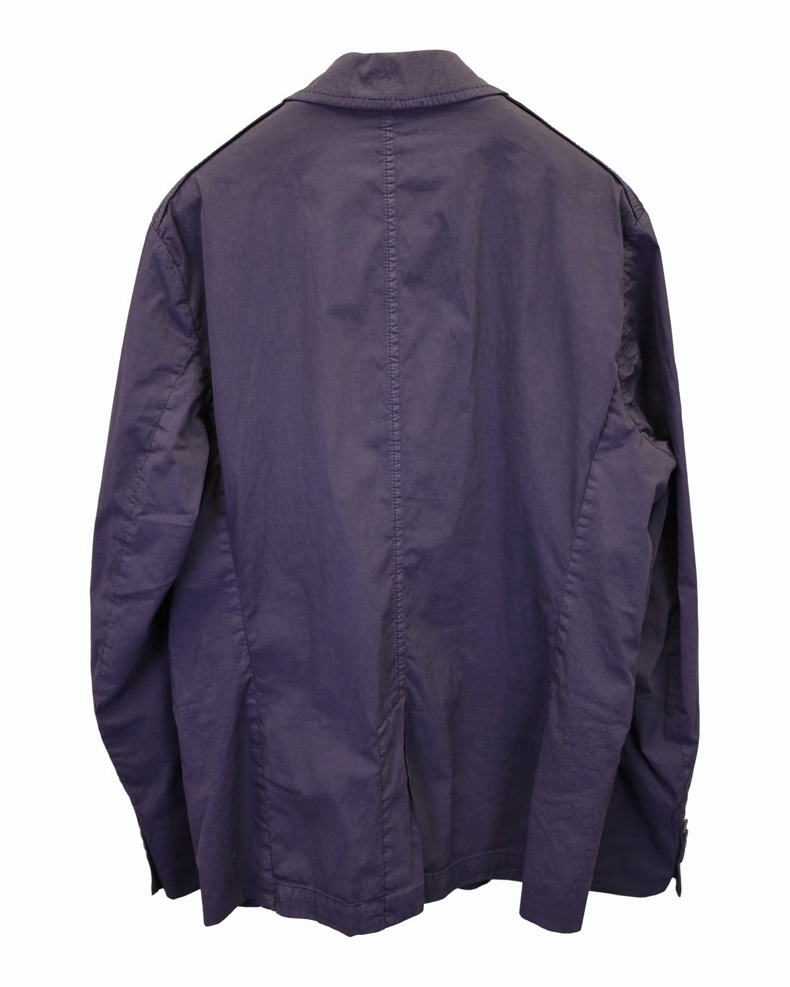 Lanvin Light Sport Coat in Navy Blue Cotton