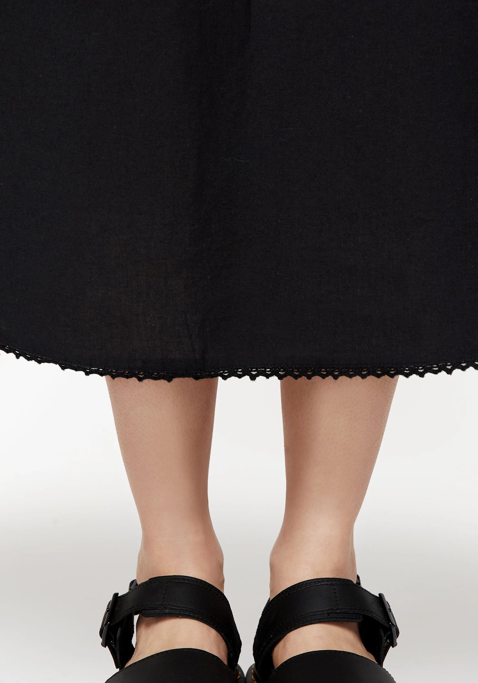 Larissa Hand Embroidered Smocked Midaxi Dress