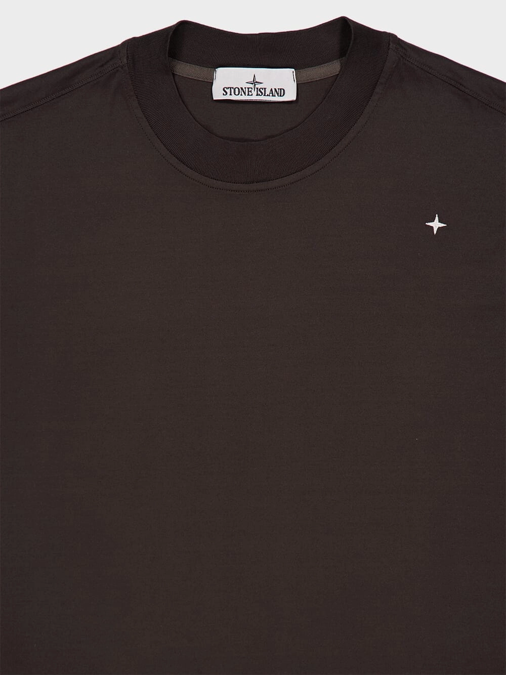 Lead Grey Mercerized Cotton Jersey T-Shirt
