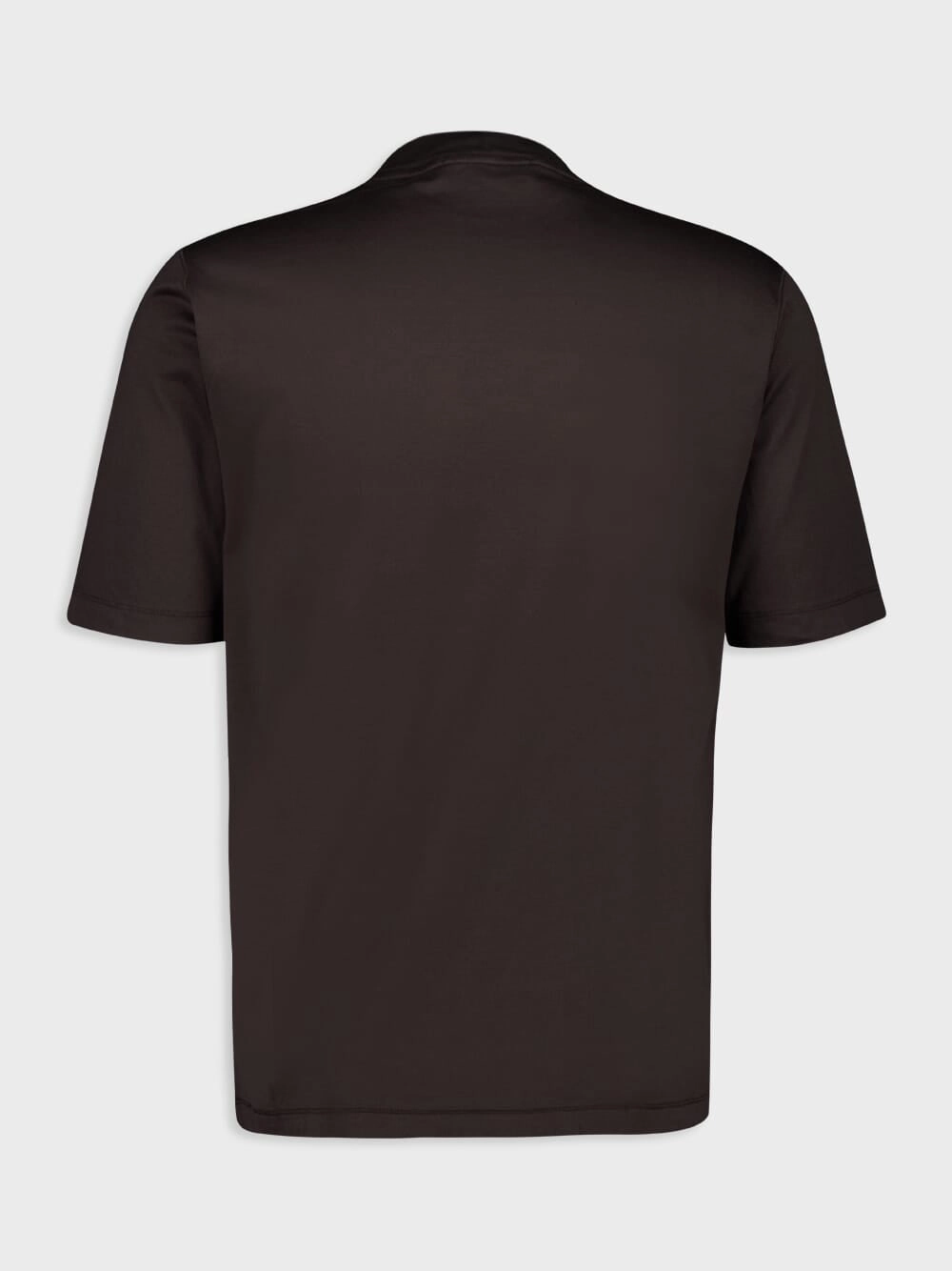 Lead Grey Mercerized Cotton Jersey T-Shirt