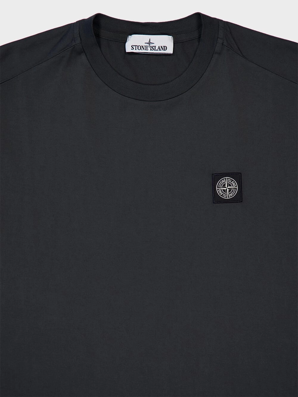 Lead Grey Slim Fit Short Sleeve T-Shirt