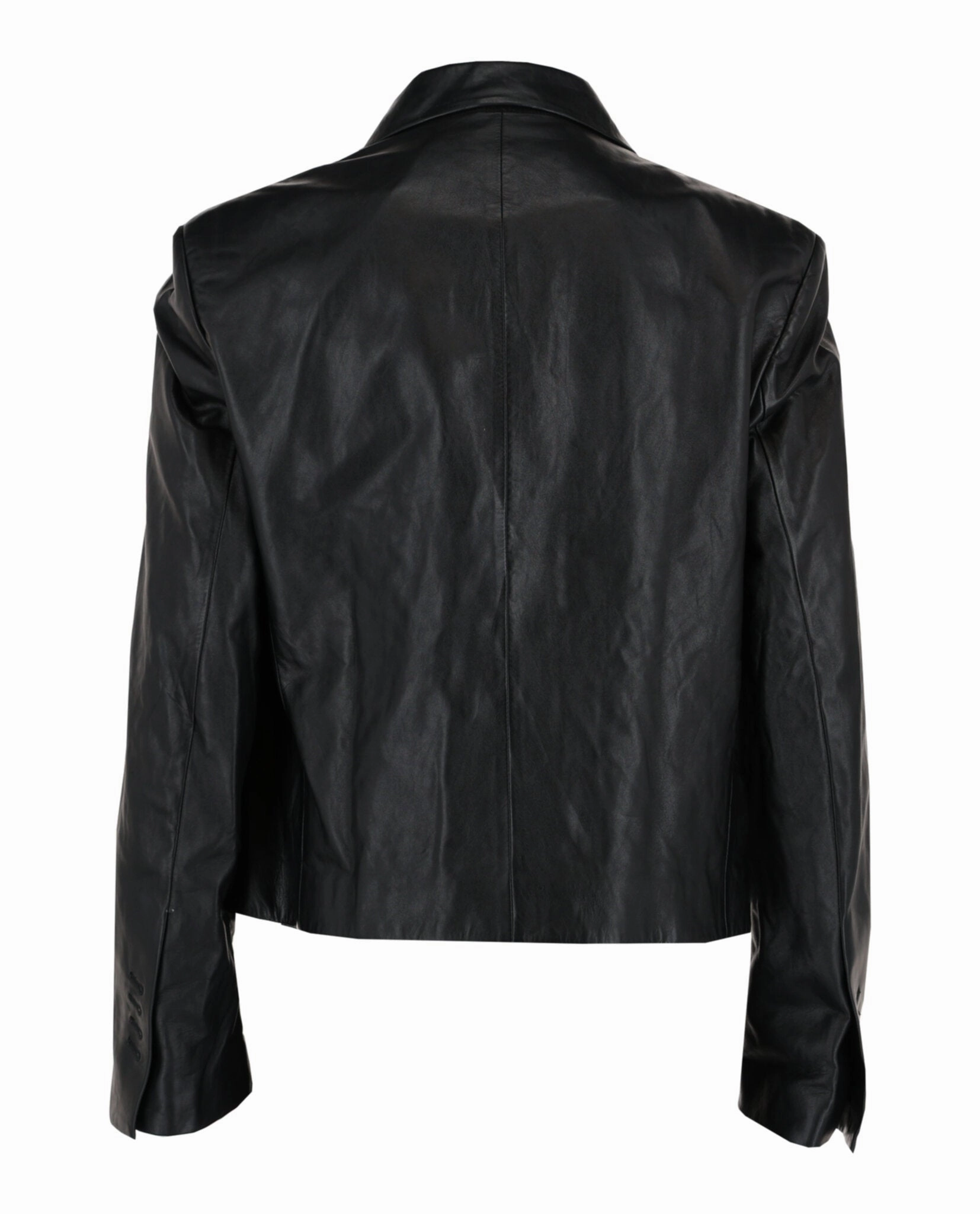Leather Blazer