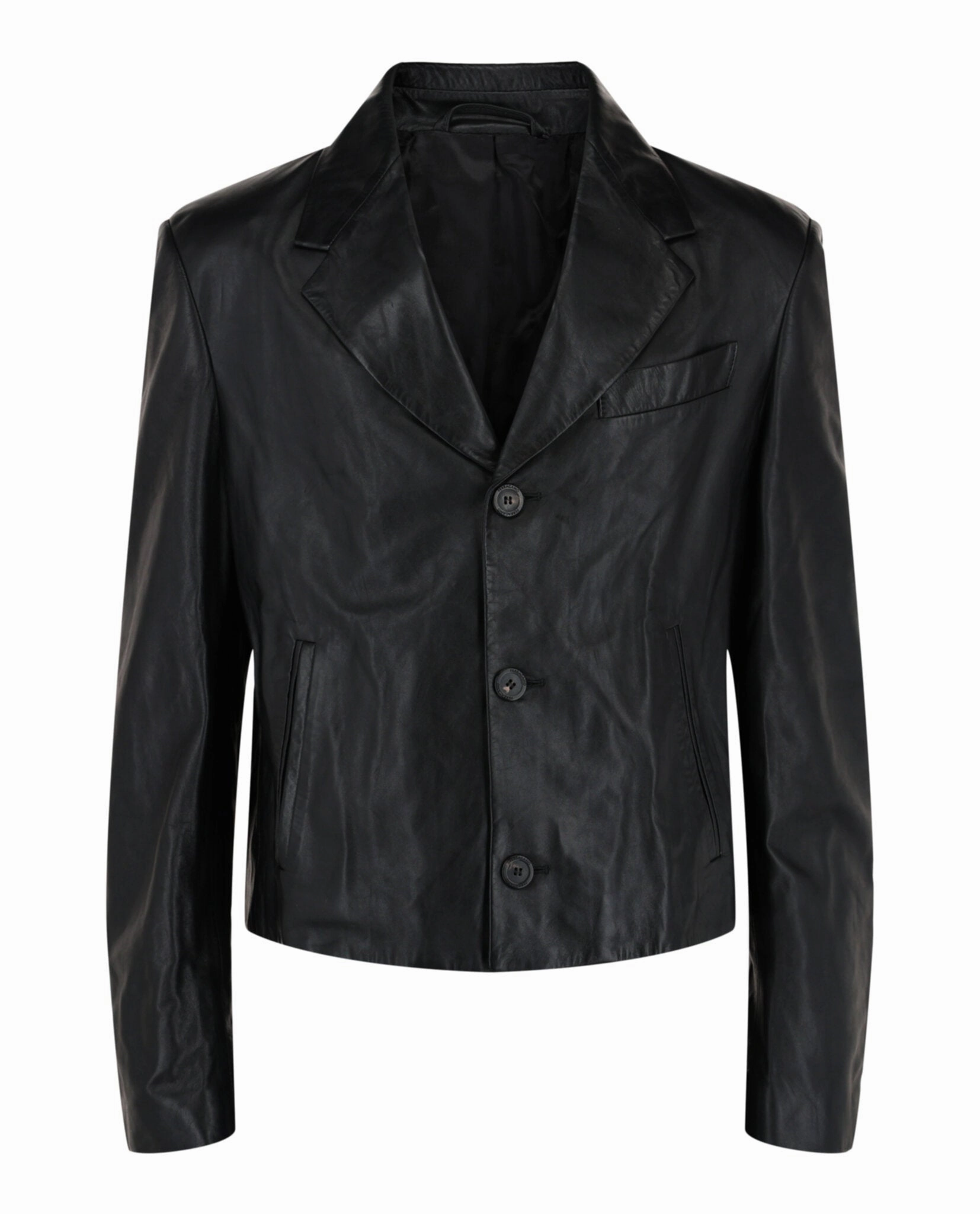 Leather Blazer