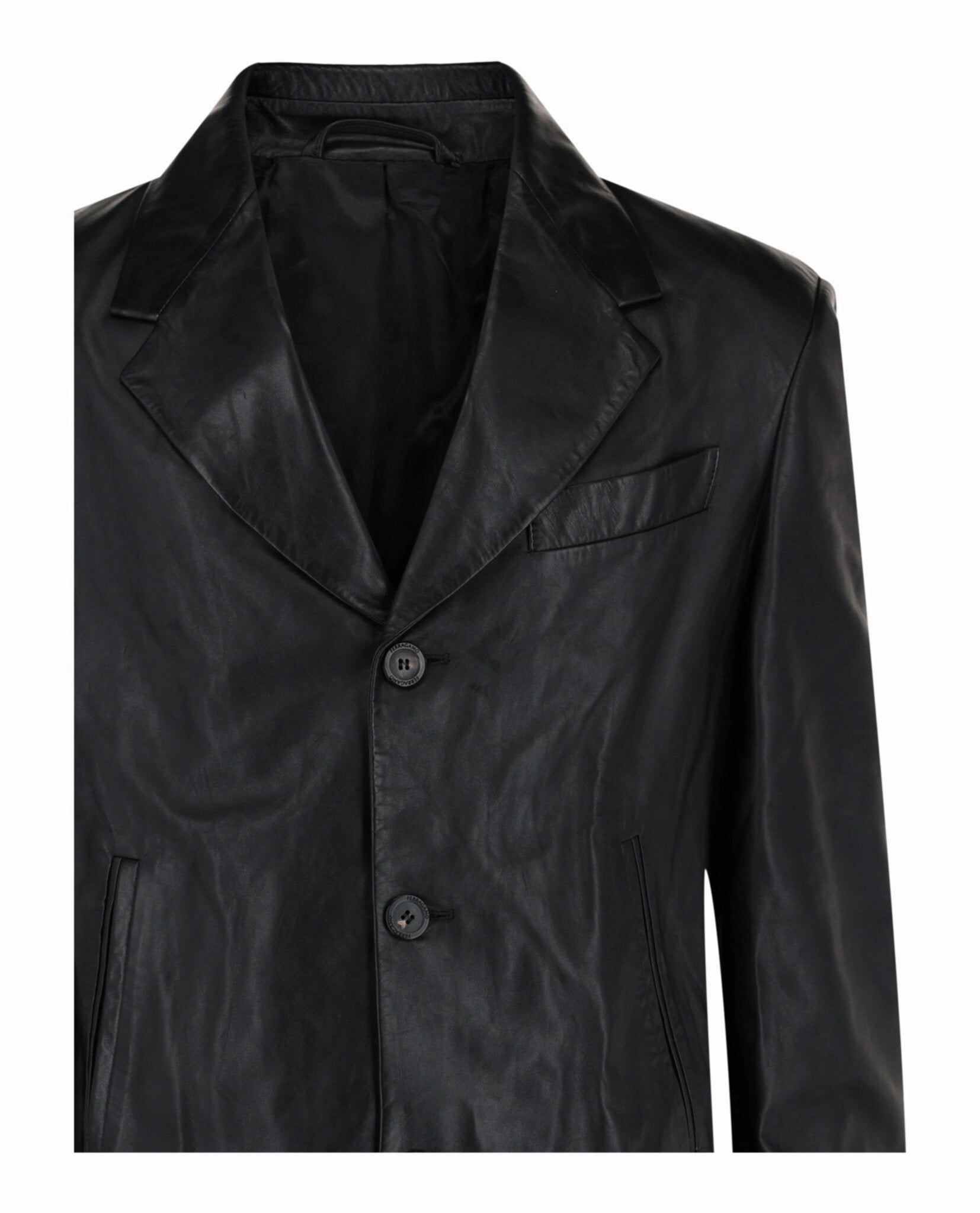 Leather Blazer