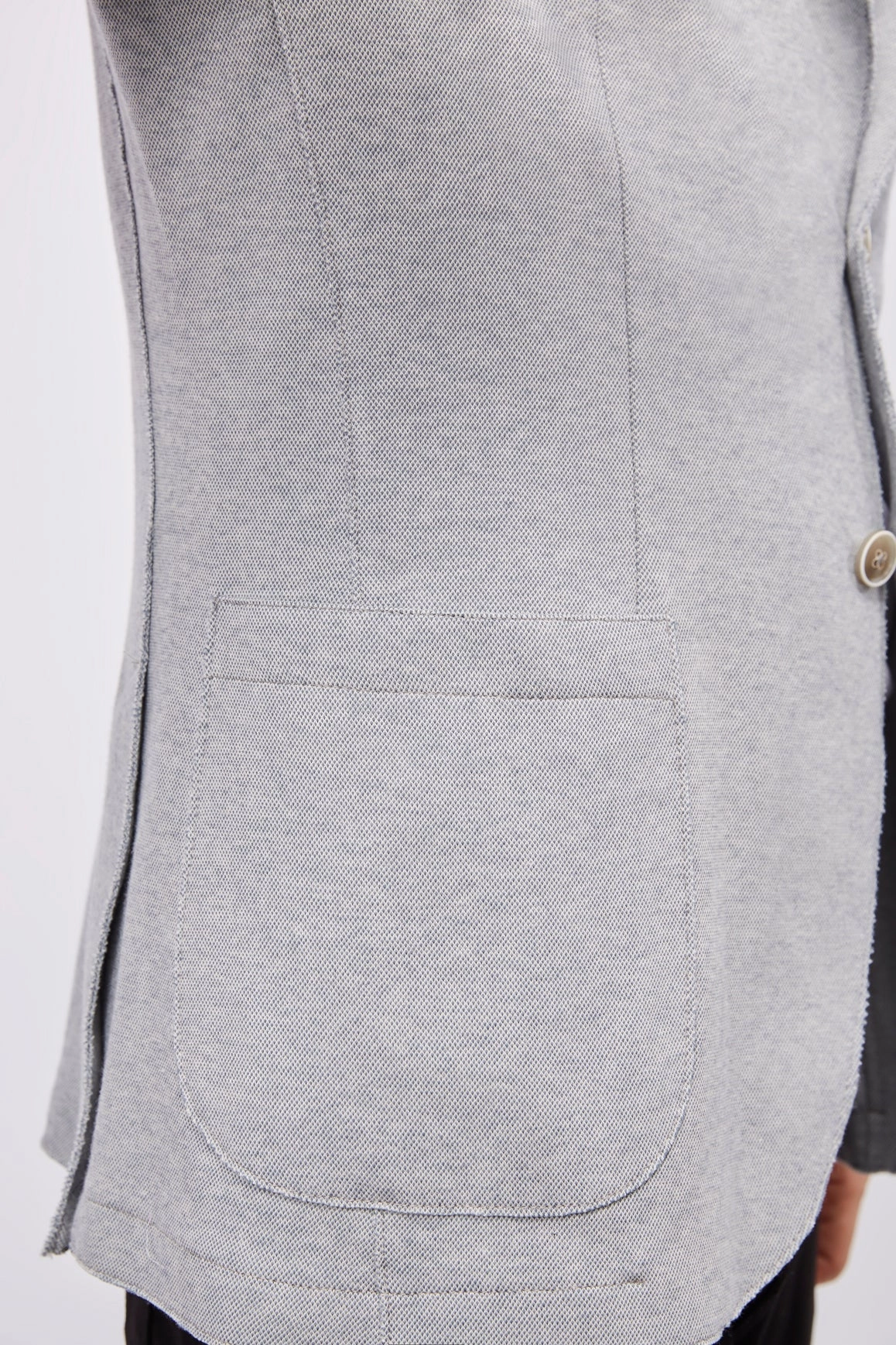 Leo Baby Blue Knit Sportcoat