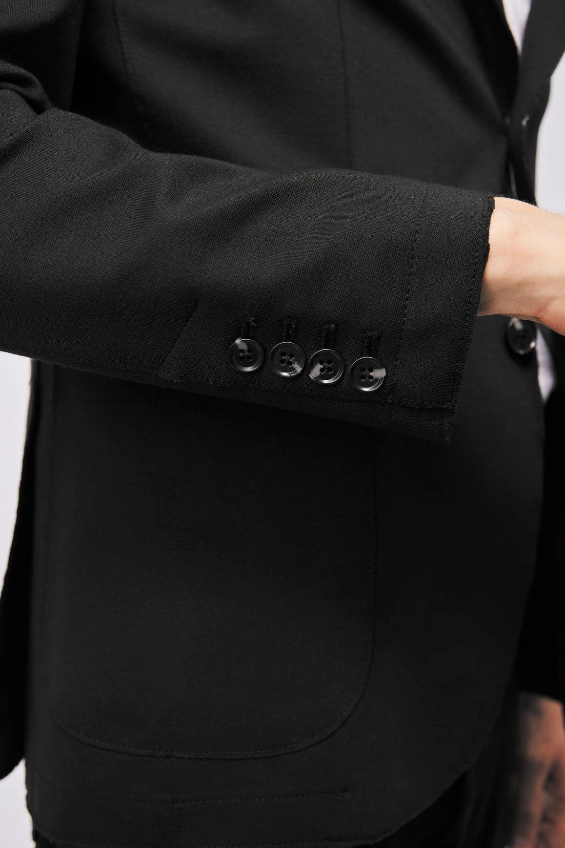Leo Black Knit Sportcoat