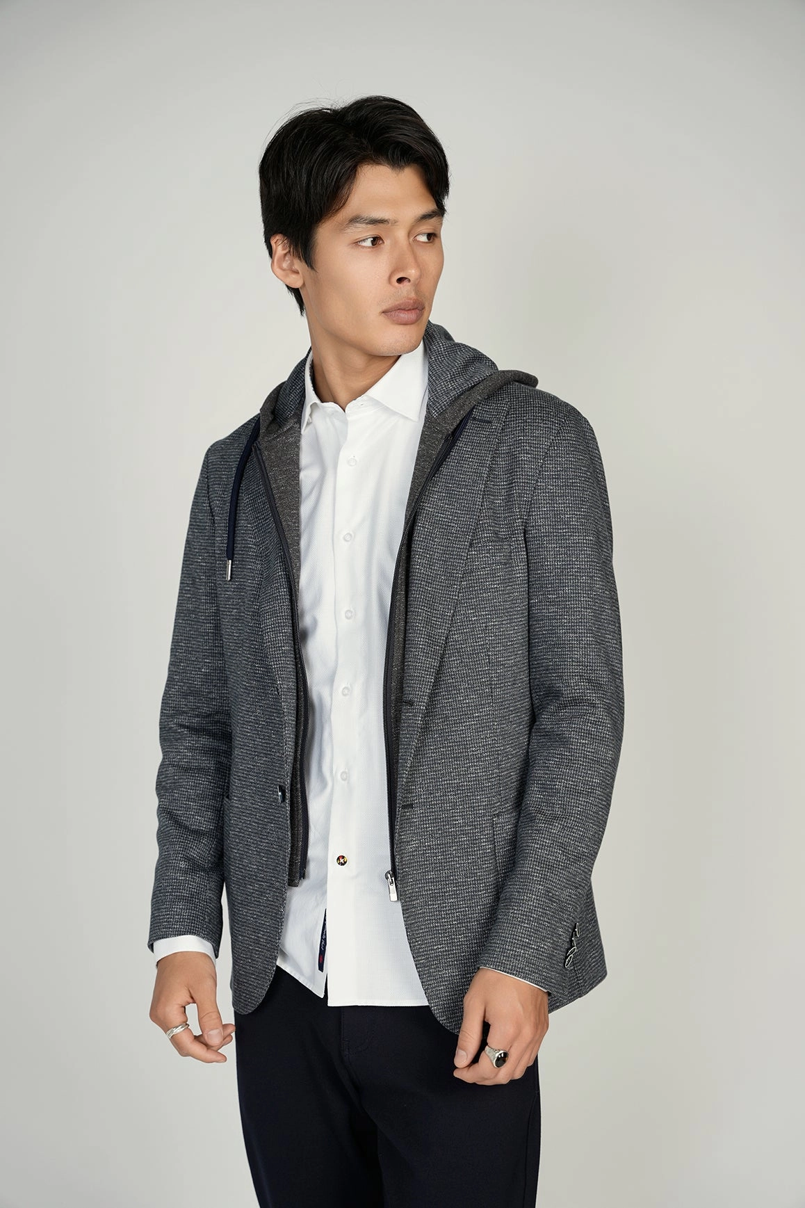 LEO Hooded Sportcoat