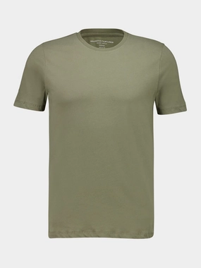 Lichen Green Julien Organic Cotton T-Shirt Tops Mens - flannel shirts