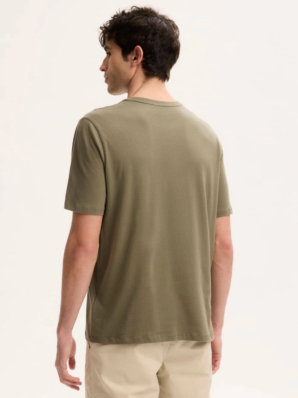 Lichen Green Julien Organic Cotton T-Shirt