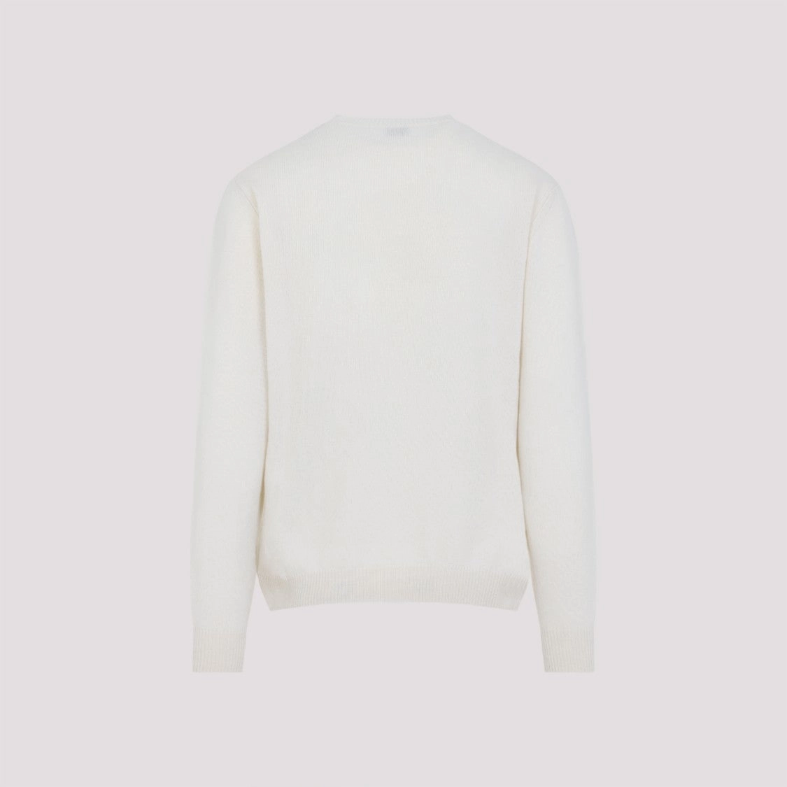 Light Beige Cashmere Crewneck Pullover