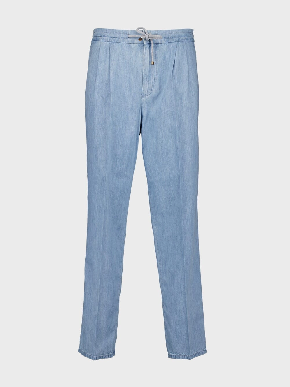 Light Blue Leisure Fit Trousers