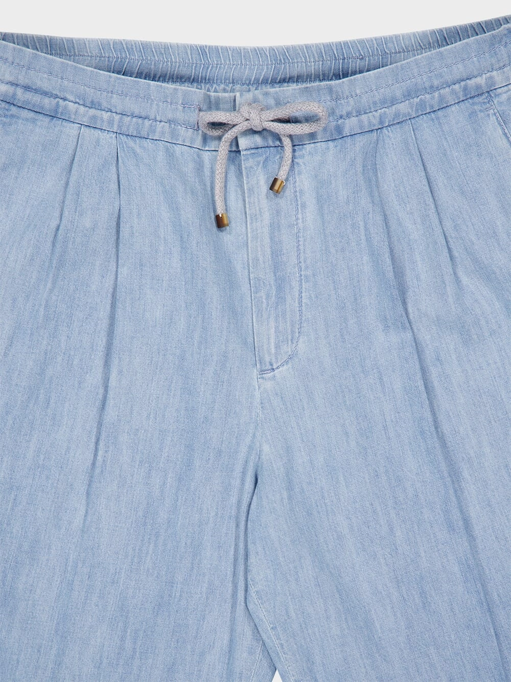 Light Blue Leisure Fit Trousers
