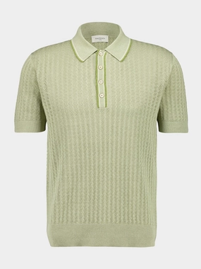 Light Green Linen Polo Shirt Tops Mens - men's t-shirts outlet