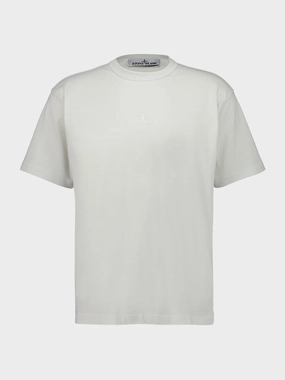 Light Grey Organic Cotton Jersey T-Shirt Tops Mens - flannel shirts