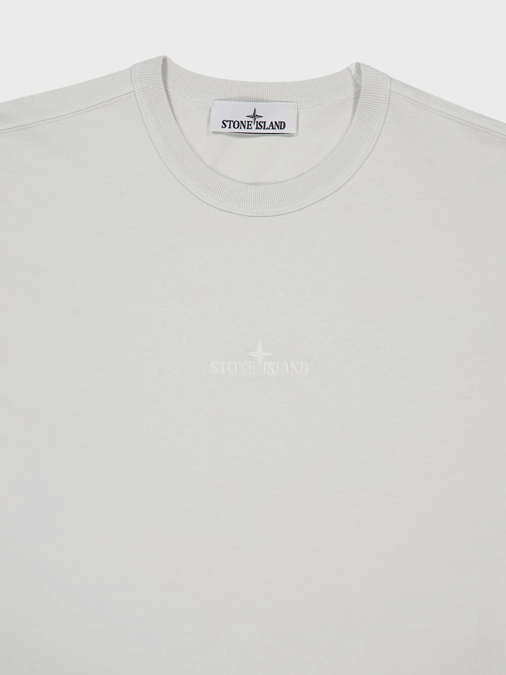 Light Grey Organic Cotton Jersey T-Shirt