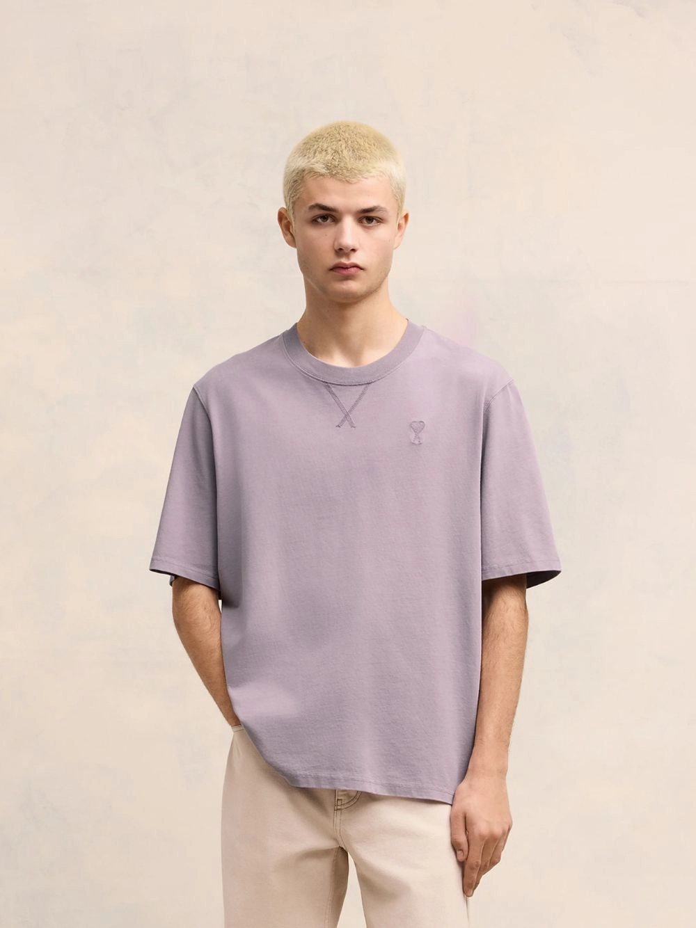 Lilac Ami de Coeur T-shirt Tops Mens - flannel shirts