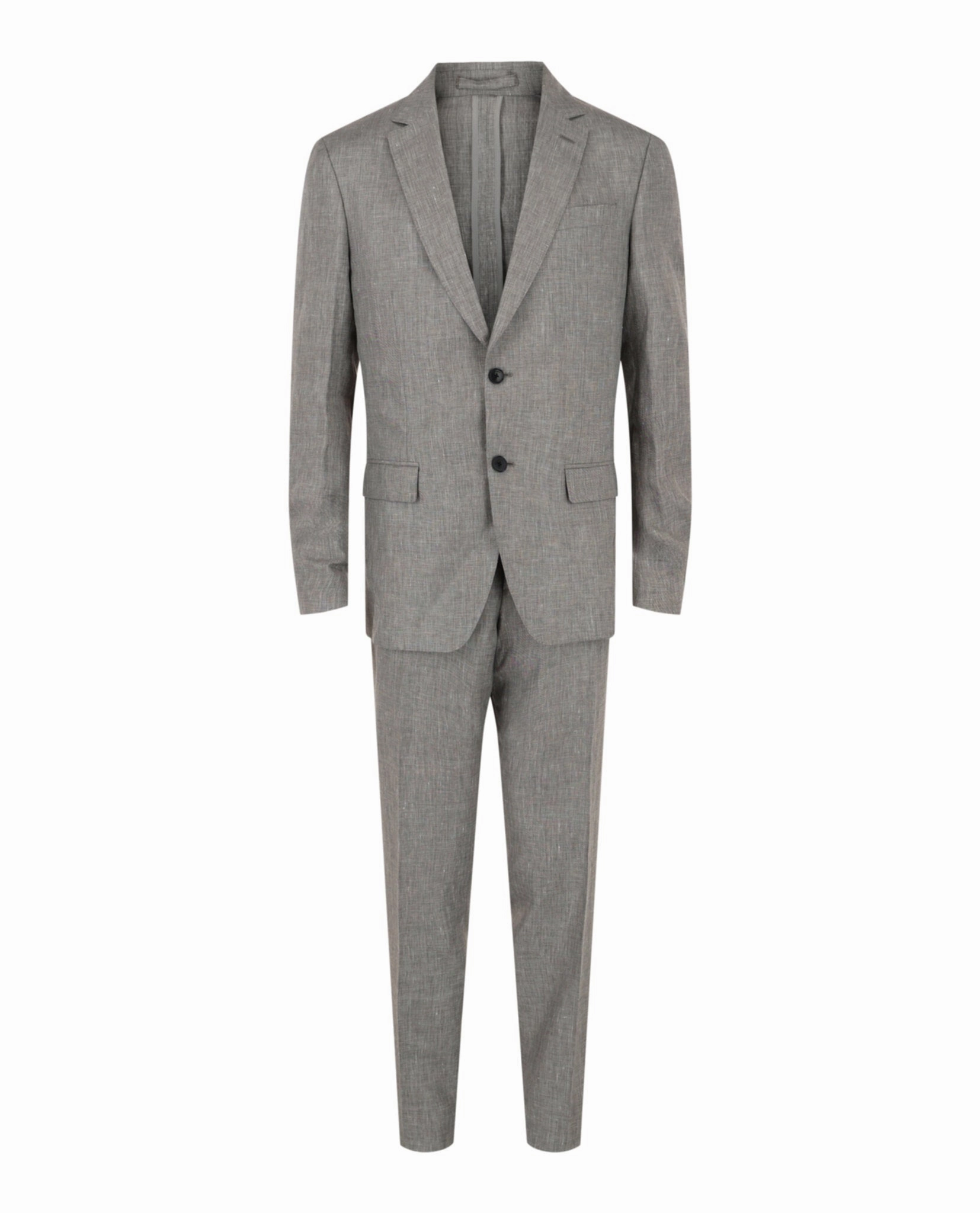Linen-Blend Suit Set