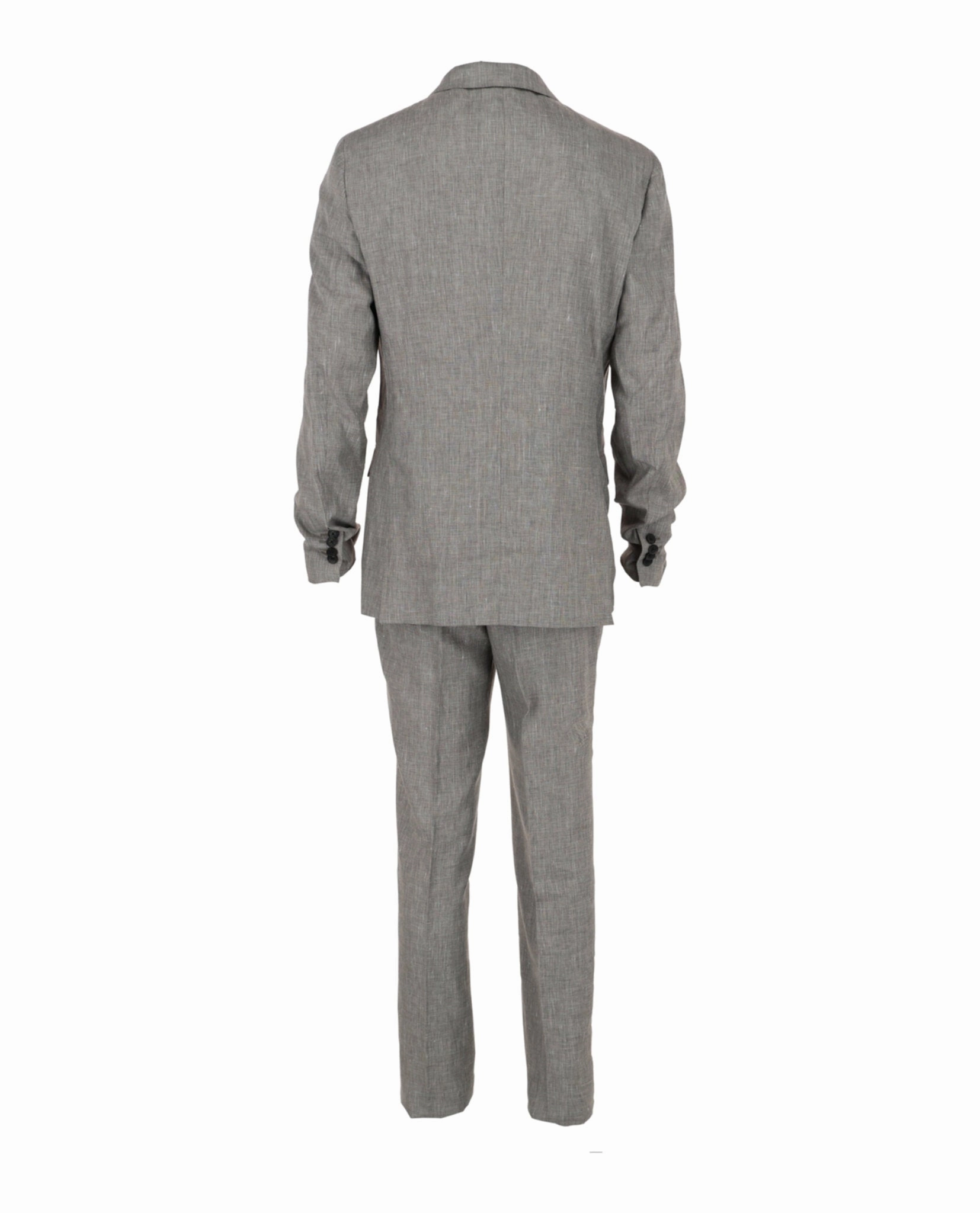 Linen-Blend Suit Set
