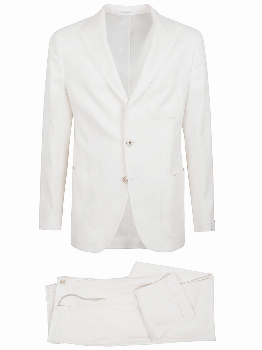 Linen-Wool-Silk Blend Suit