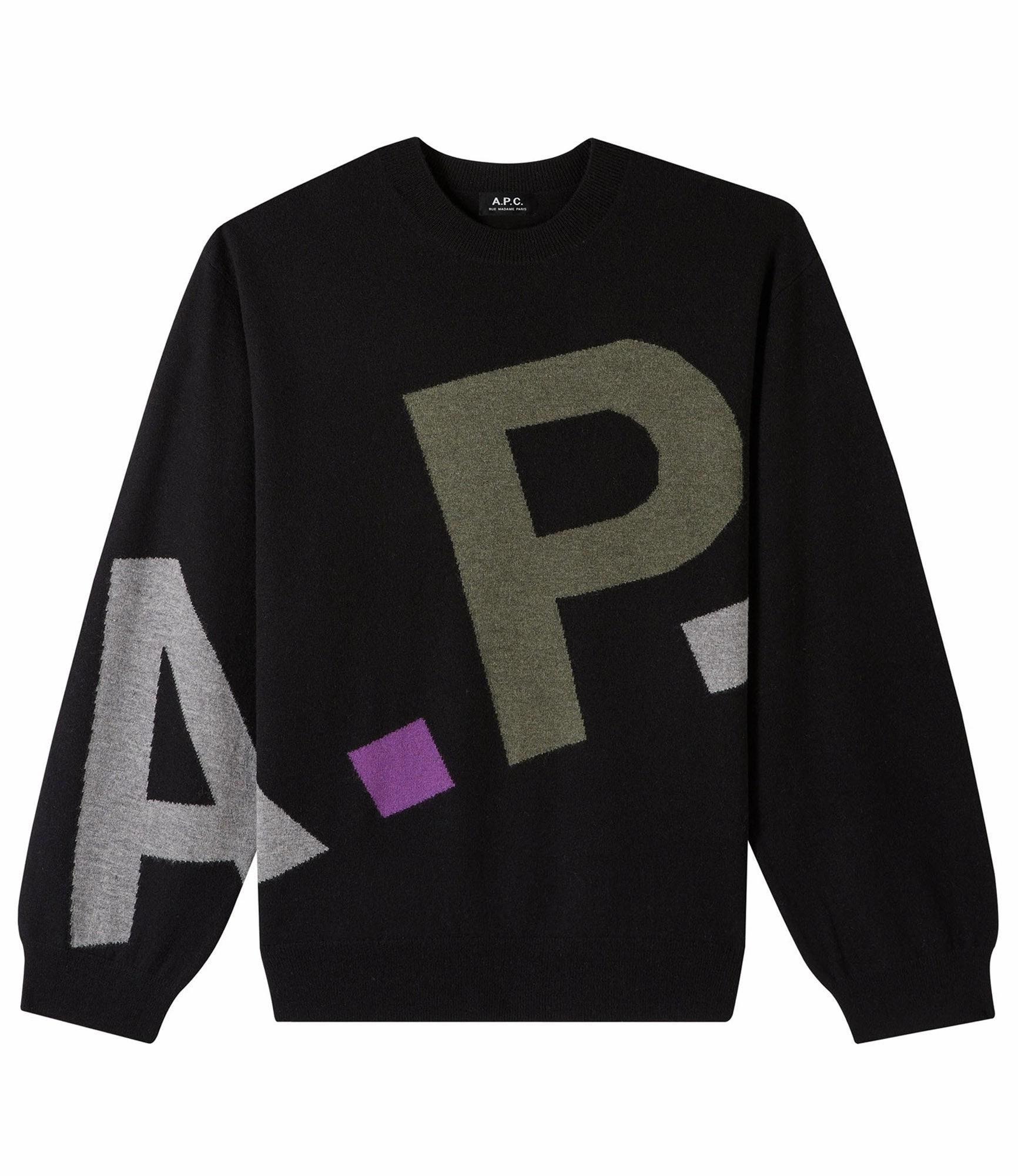 Logo All Over sweater chunky knit discount