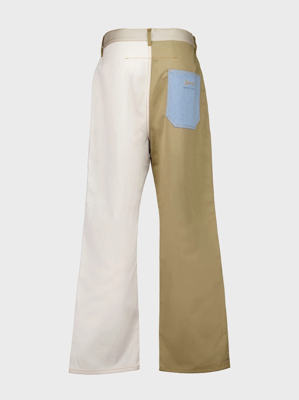 Logo Patch Denim Jeans