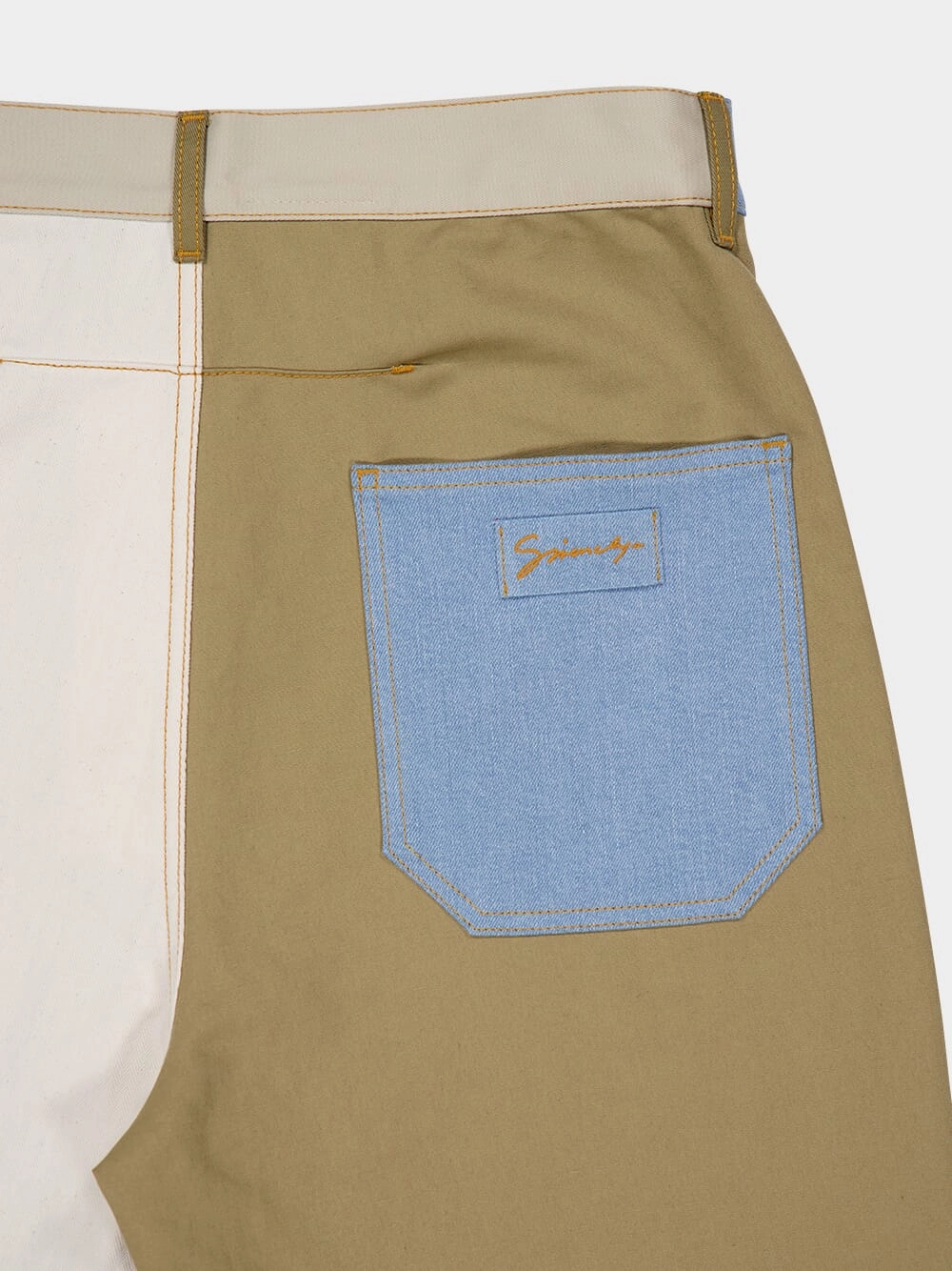 Logo Patch Denim Jeans