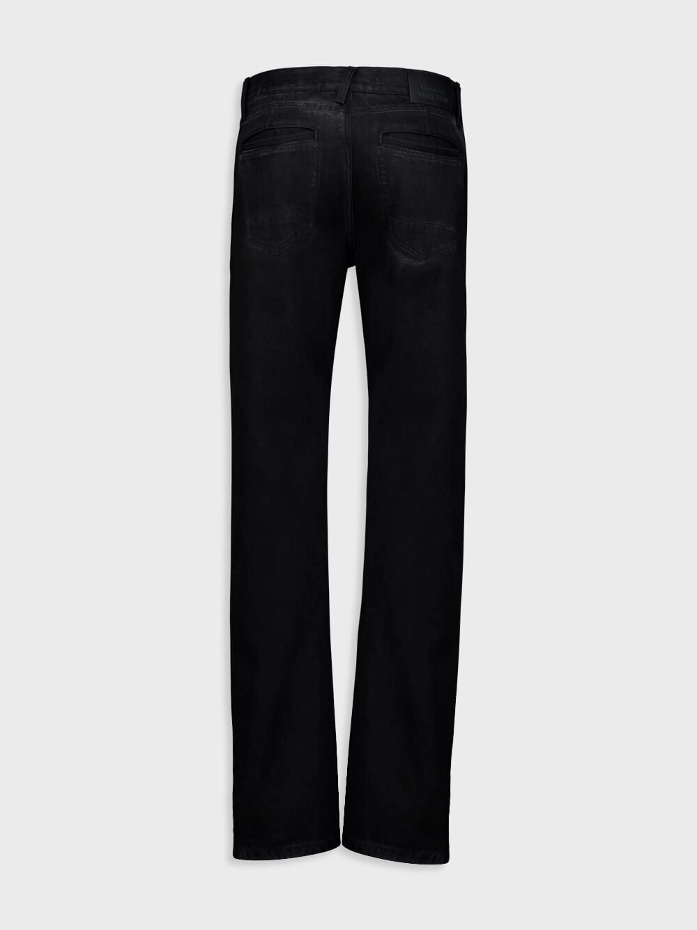 Logo Patch Straight Jeans