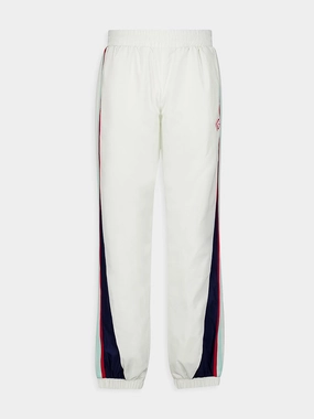 Logo-Patch Track Pants Bottoms Mens - cheap mens shorts online