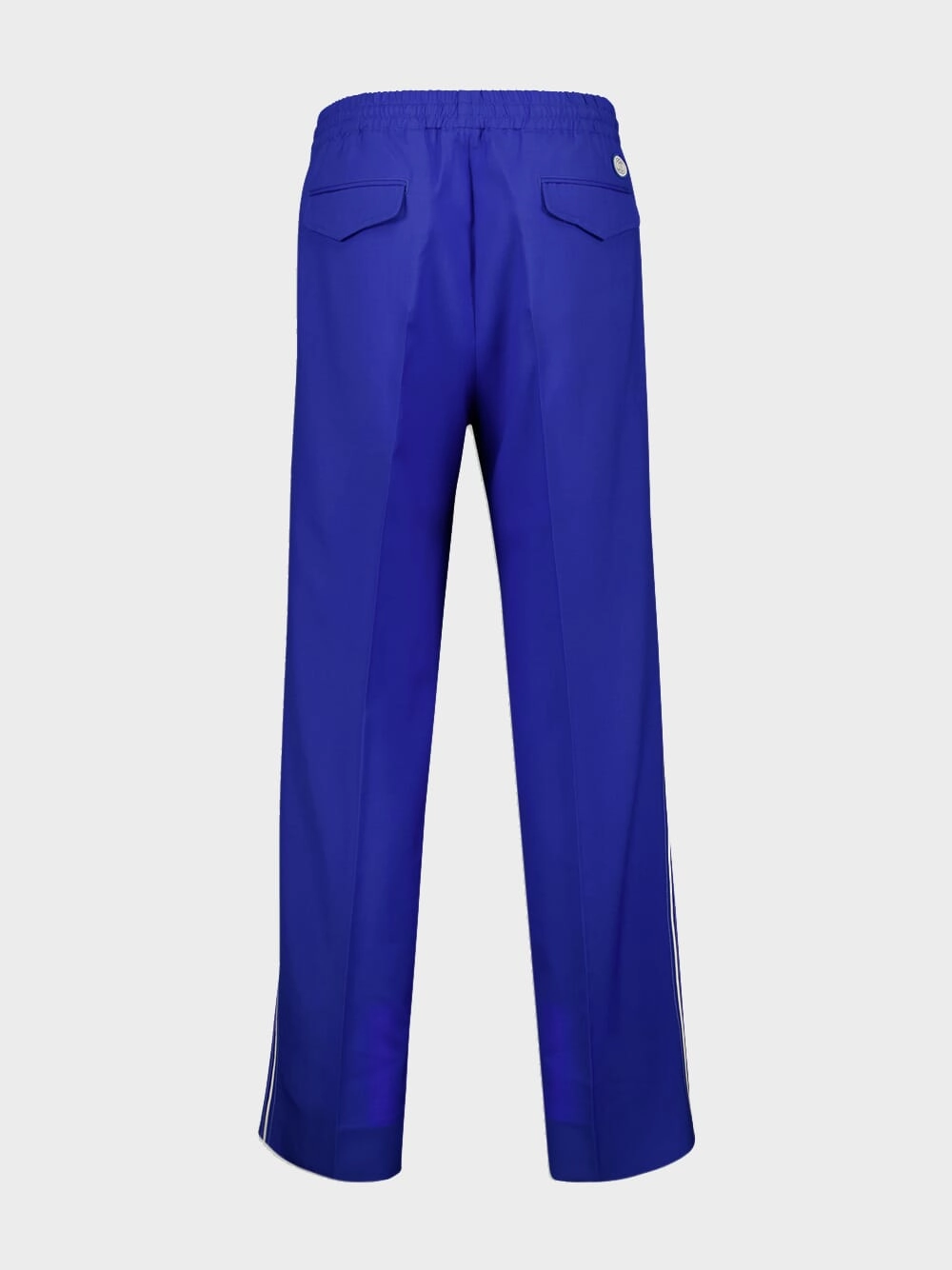 Logo-Patch Wide-Leg Trousers