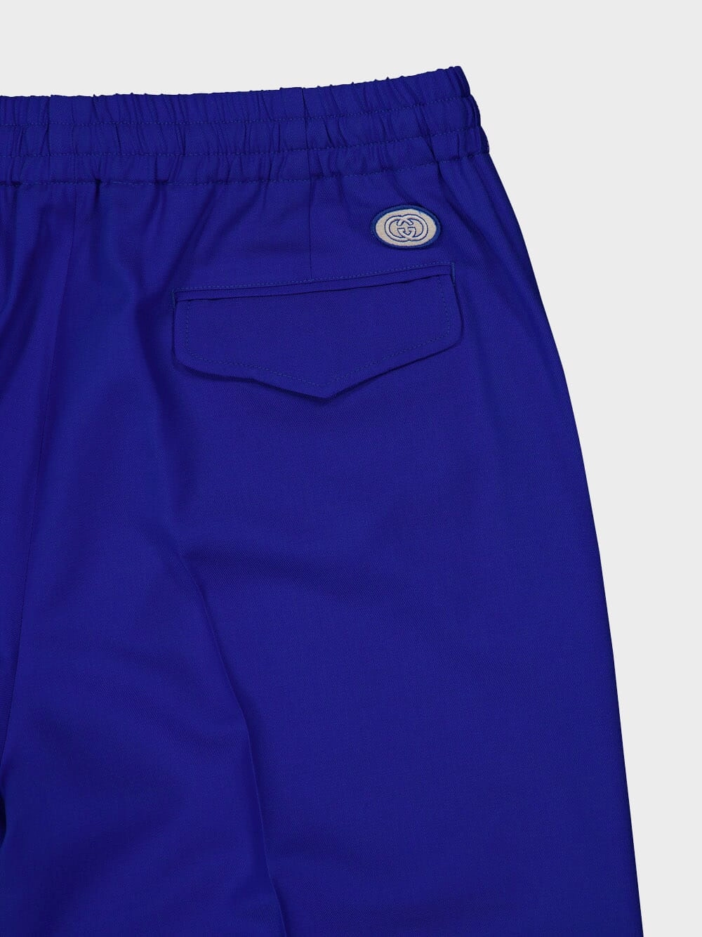 Logo-Patch Wide-Leg Trousers