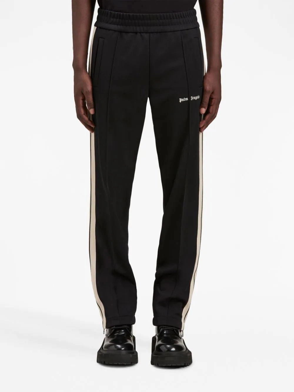 Logo-Print Side-Stripe Track Pants