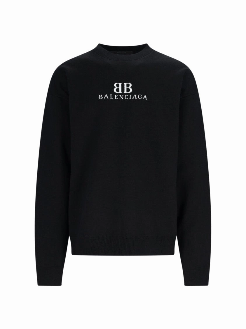 Logo Sweater ?C Black designer sweaters outlet